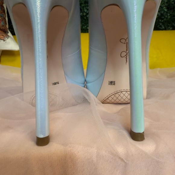 Jessica Simpson Jariah Iridescent Stiletto Heels 9.5 NWOB - Picture 14 of 14